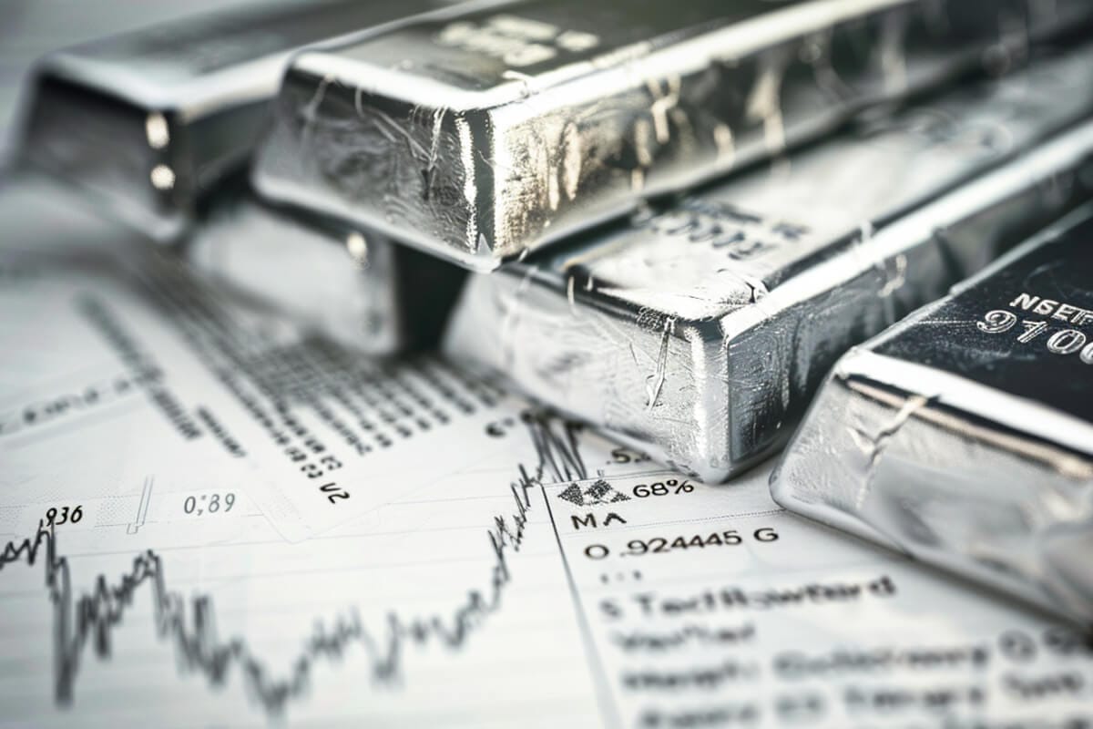 A prata dispara para US$ 66,50 e flerta com novos recordes em meio à escassez global