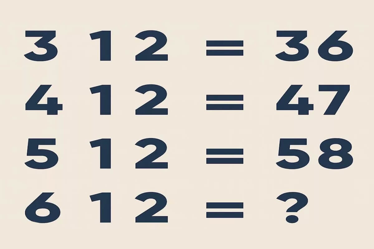 Apenas os verdadeiros ases da matemática conseguem resolver este enigma em menos de 30 segundos
