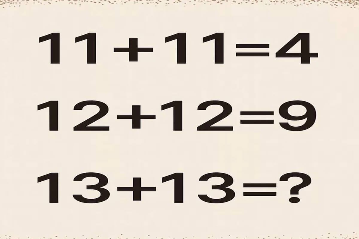 Este enigma matemático desconcerta até os melhores: você consegue decifrar a lógica oculta?