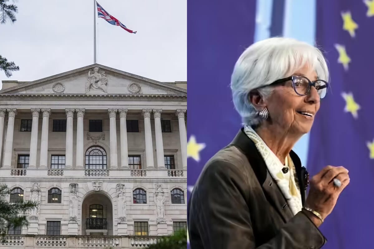 Investidores esperam decisões cruciais do BCE e do BoE enquanto o dólar segue sob pressão