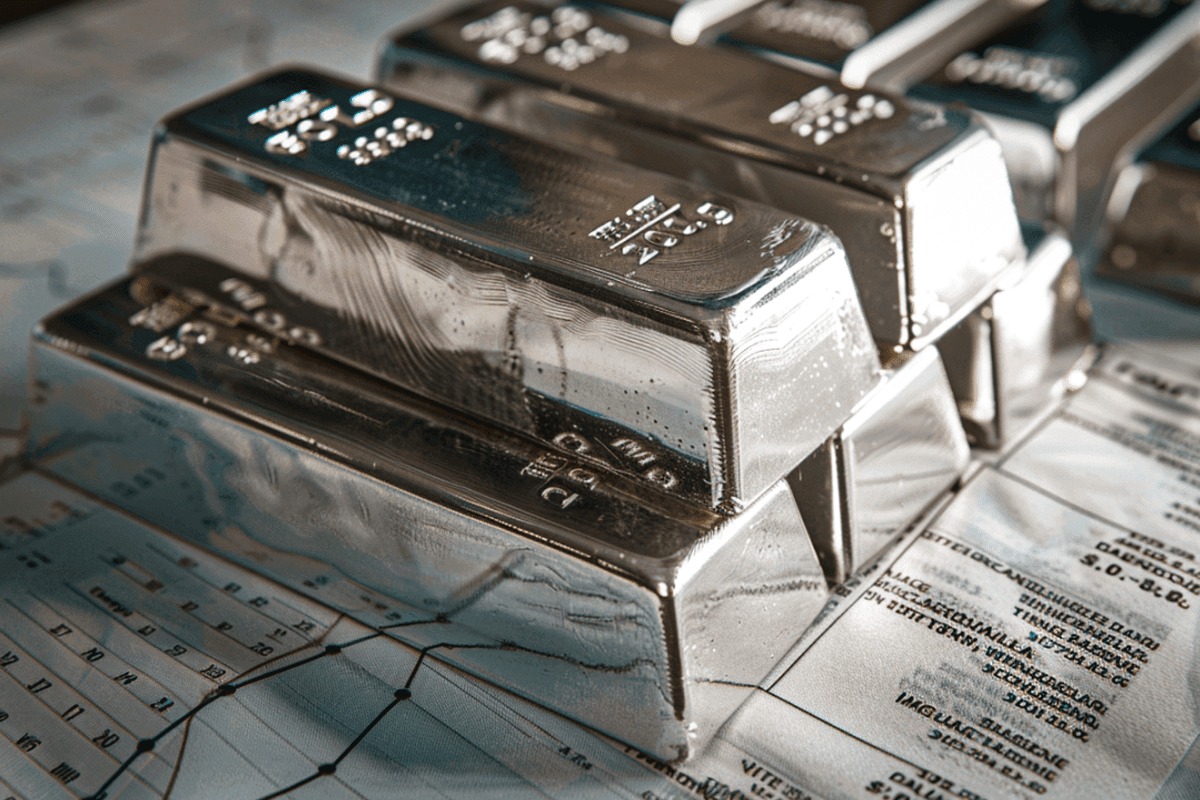 Margens mais altas e tensões globais agitam o mercado da prata o XAGUSD recua, mas o rali de 2025 continua