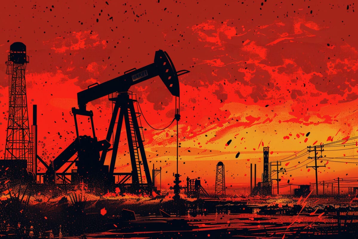 Petróleo WTI inicia queda na Europa com barril abaixo de 58 dólares