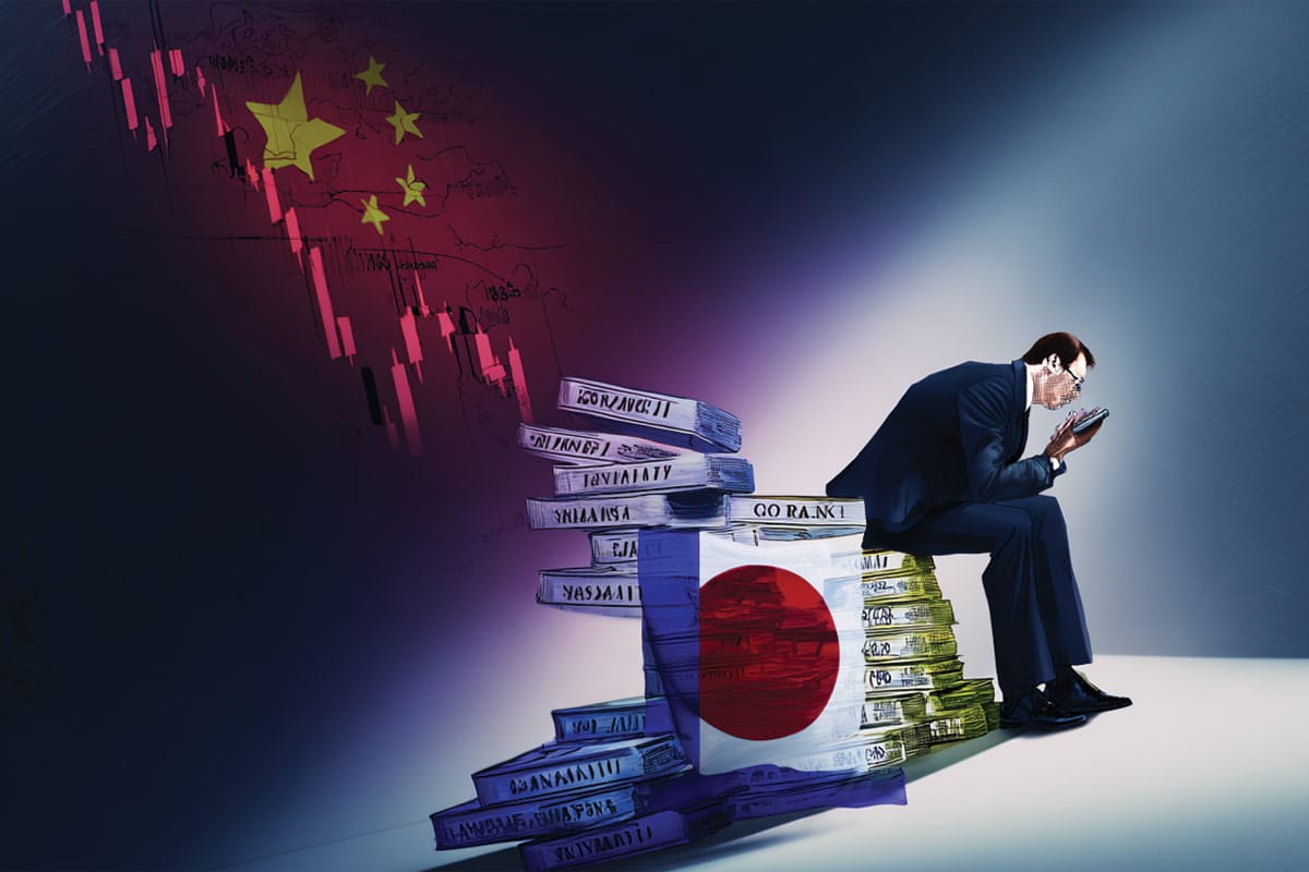japan-usa-french-world-economy