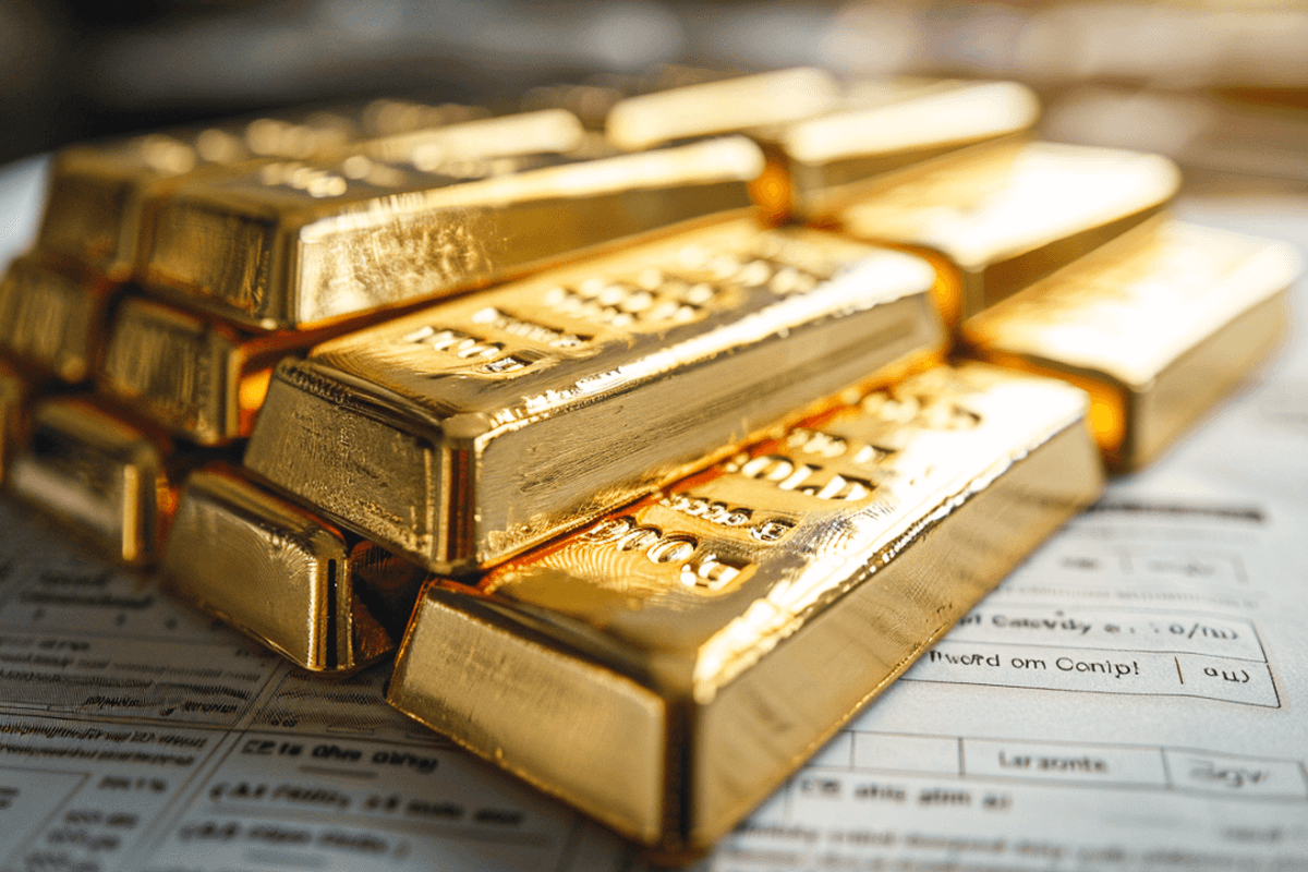 O ouro alcança patamares históricos em meio à inflação nos EUA, tensões políticas e mercado sob pressão