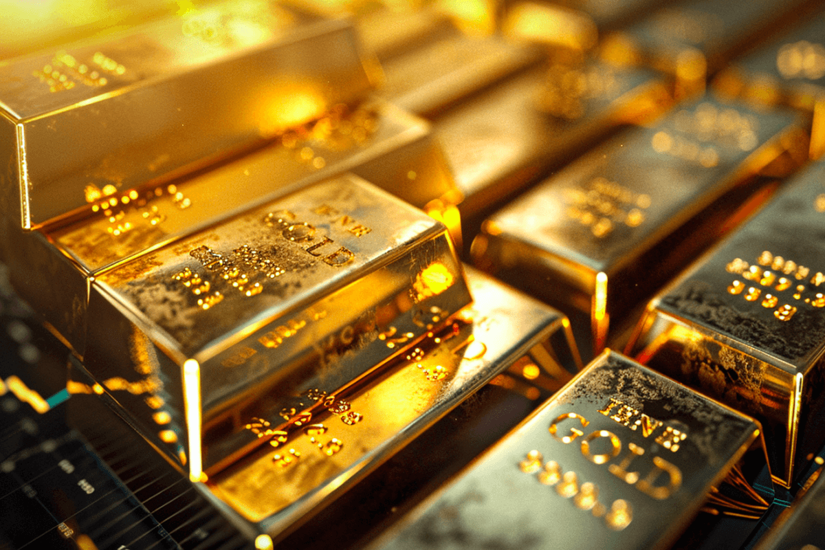 Ouro recua após alta histórica; viés otimista persiste em meio a clima de aversão ao risco e dólar mais fraco
