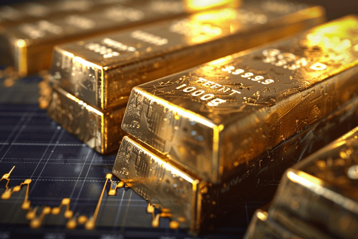 Ouro se aproxima dos 4.400 dólares e reacende o interesse global diante de cortes de juros e tensões geopolíticas
