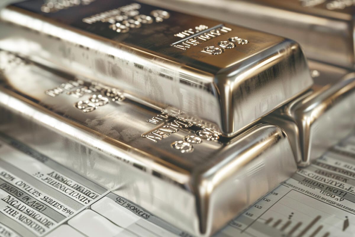 Preço da Prata XAGUSD oscila próximo das máximas históricas em torno de $96 antes do discurso de Trump