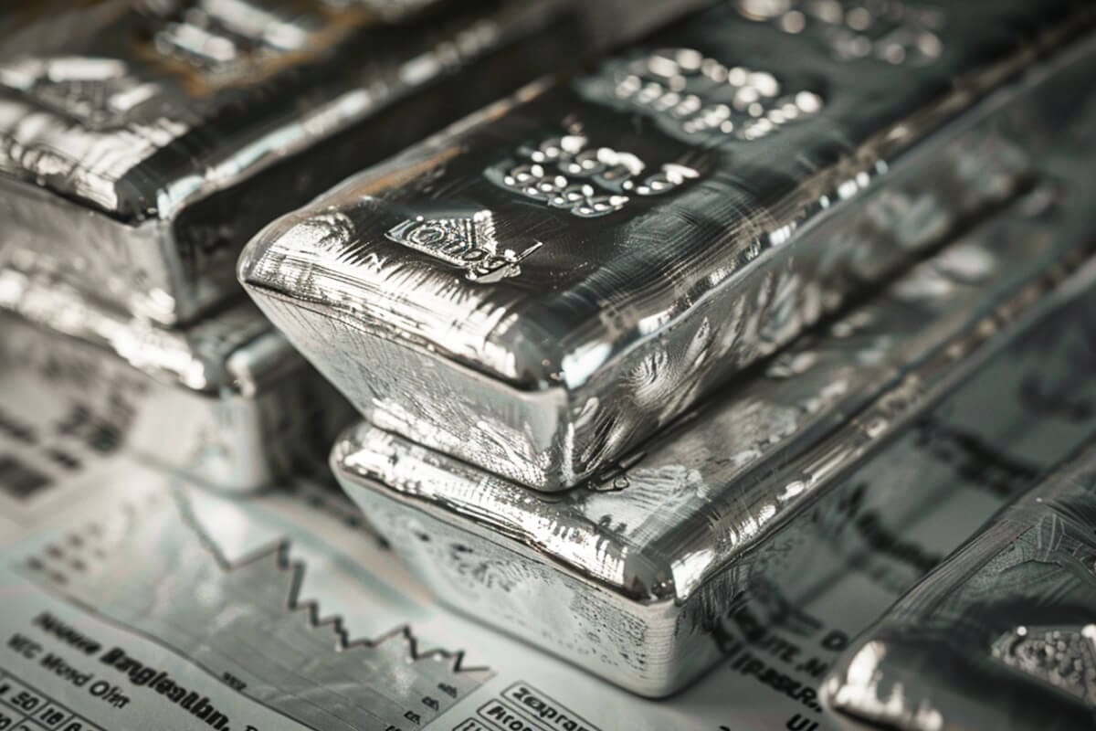 Queda histórica no preço da prata sob pressão monetária e dólar fortalecido